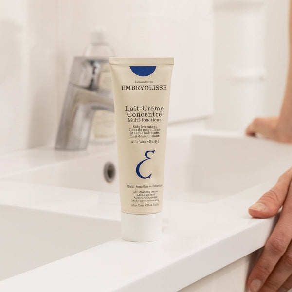 Lait-Crème Concentré Face Moisturizer and Makeup Primer, French Face Cream With Shea Butter & Aloe Vera